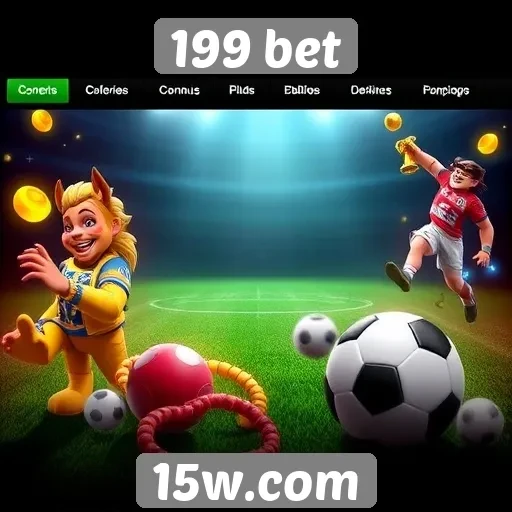 Variedade de jogos disponíveis na plataforma 199 bet